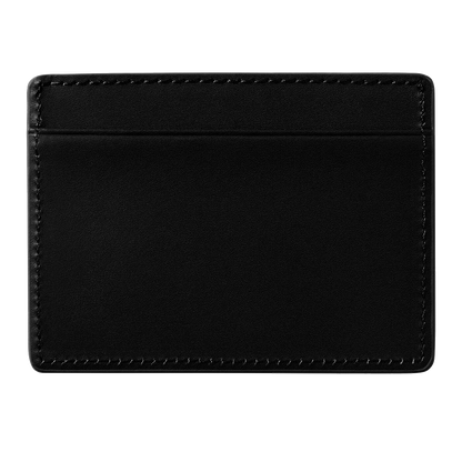 Carhartt WIP Vegas Cardholder - Black Leather/Gold