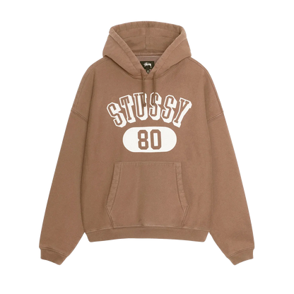 Stussy Stussy 80 Relaxed Hoodie - Brown