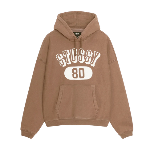 Stussy Stussy 80 Relaxed Hoodie - Brown