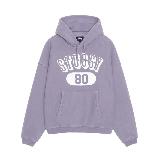 Stussy Stussy 80 Relaxed Hoodie - Ash Purple