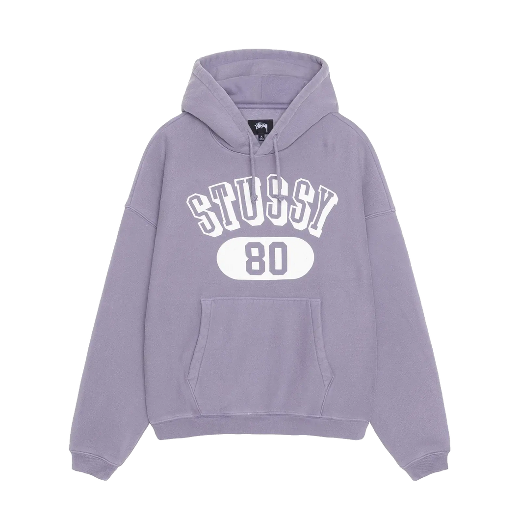 Stussy Stussy 80 Relaxed Hoodie - Ash Purple