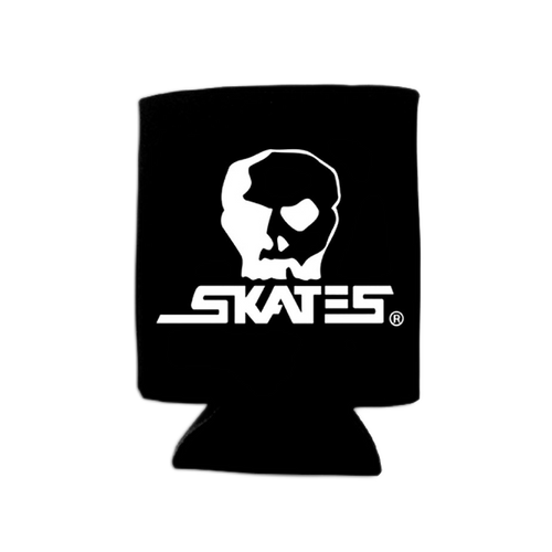 Skull Skates Horse Logo Coozie - Black