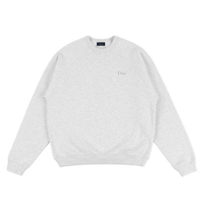 Dime Classic Small Logo Crewneck - Ash