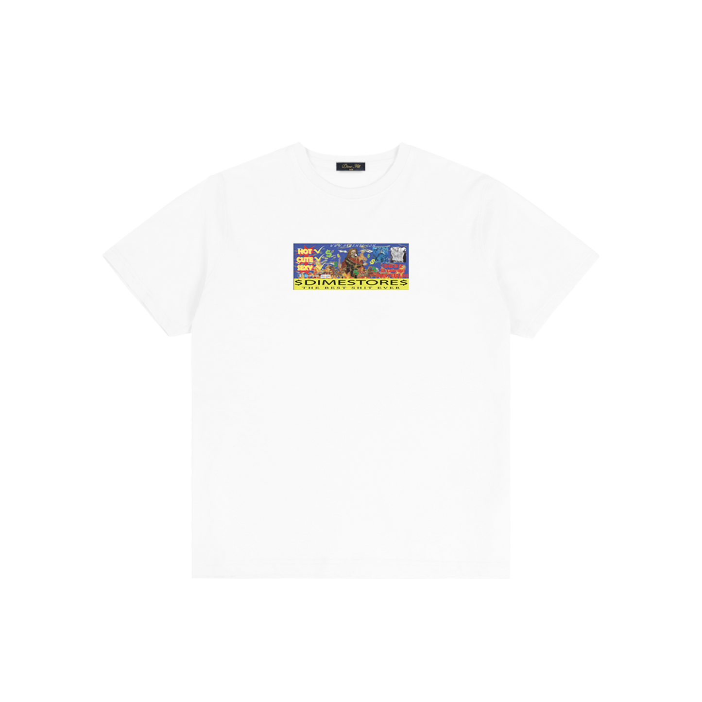 Dime Internet Café Tee - White