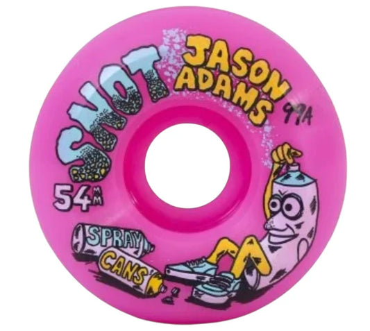 Snot Jason Adams Pink Spray Can Wheels - 99A 54mm