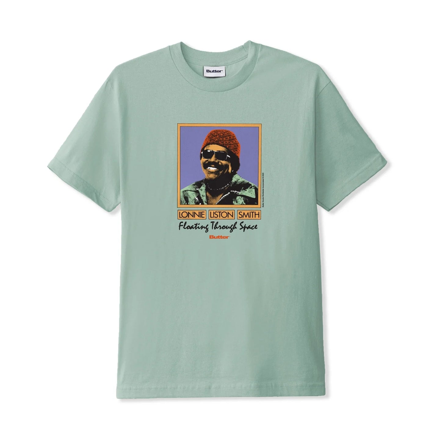 Butter Goods X Lonnie Liston Smith Floating Through Space Tee - Ice