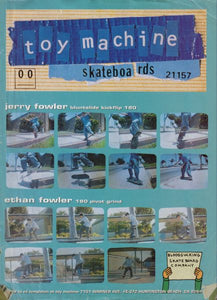 Toy Machine Fowler Poop Deck - 8.25