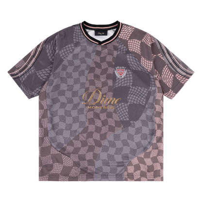 Dime Checkered Home Jersey - Gray