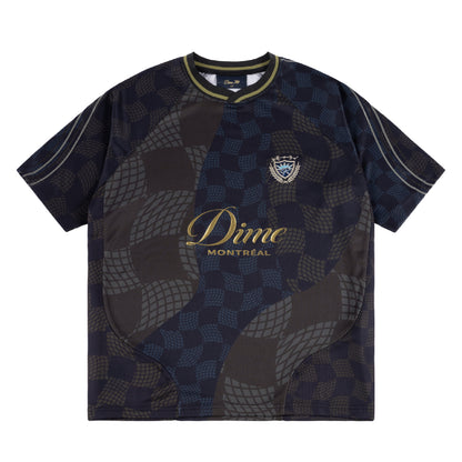 Dime Checkered Home Jersey - Black