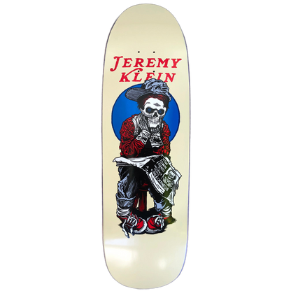 Hook-Ups Black Eye Kid Skull Jeremy Klein Deck - 9.5
