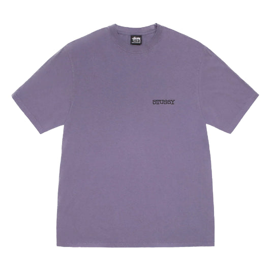Stussy Jumbo Pigment Dyed Tee - Grape