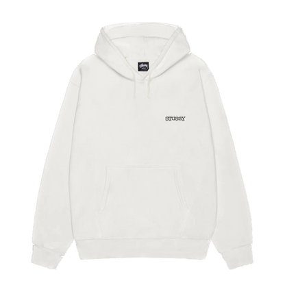 Stussy Jumbo Pigment Dyed Hoodie - Natural