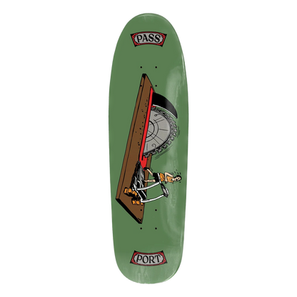 Pass-Port You're Making Me Nervous Keep Running Deck - 9.0 Spade Shape