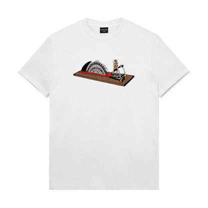 Pass-Port Keep Running Tee - White