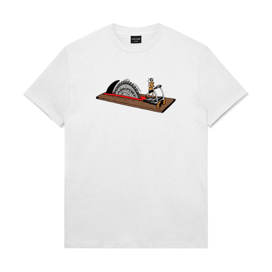 Pass-Port Keep Running Tee - White
