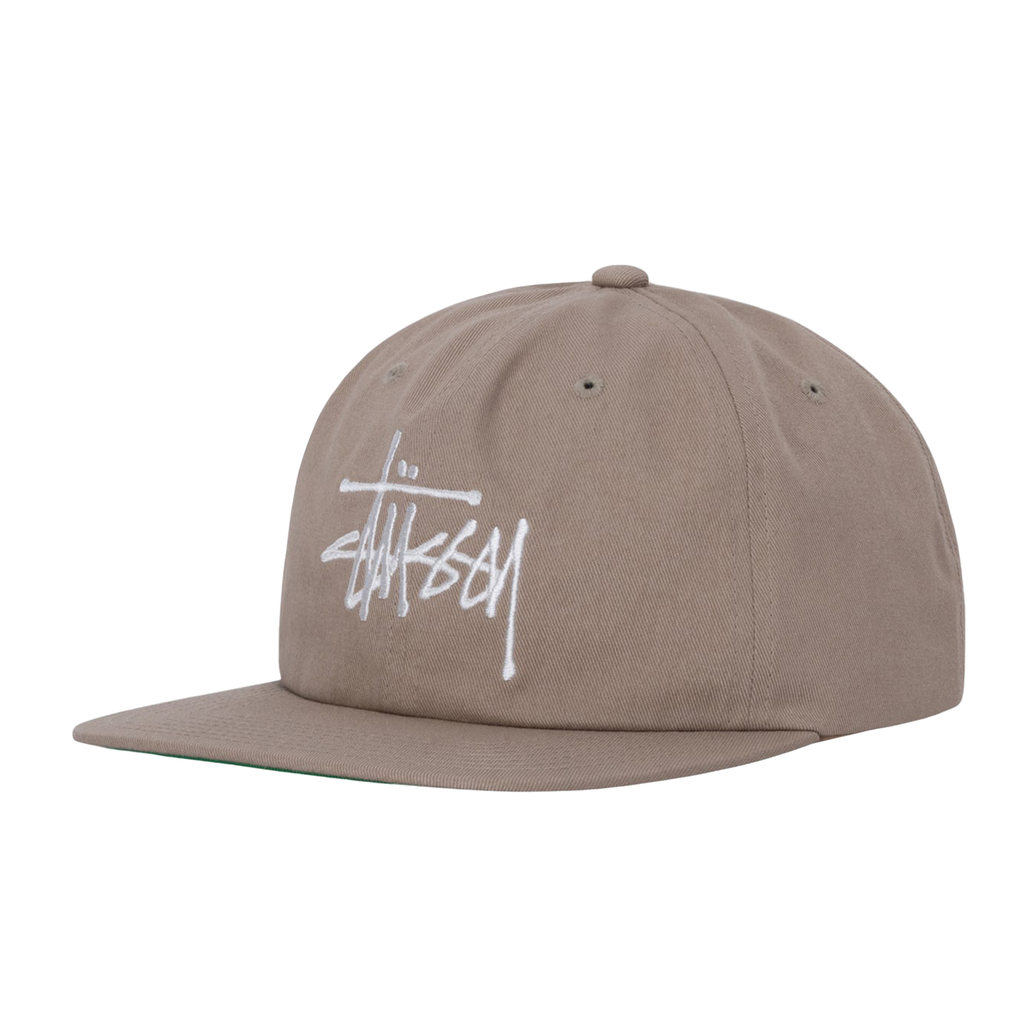 Stussy Basic Strapback Cap - Khaki