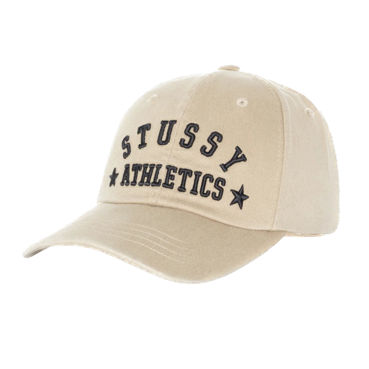 Stussy Low Pro Athletics Strapback Cap - Khaki