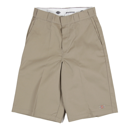 Dickies Loose Fit Flat Front Work Shorts - Khaki