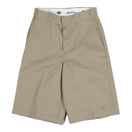 Dickies Loose Fit Flat Front Work Shorts - Khaki