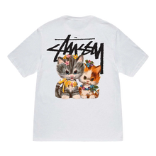 Load image into Gallery viewer, Stussy Kittens Tee - White