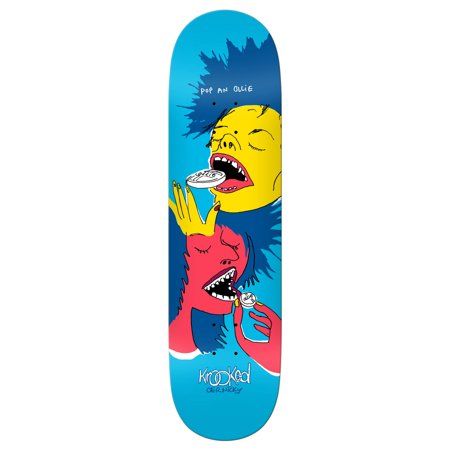 Krooked Cernicky Popped Deck - 8.38