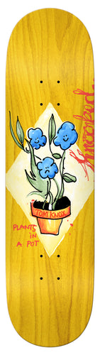 Krooked Knox Blue Flowers Deck - 8.5