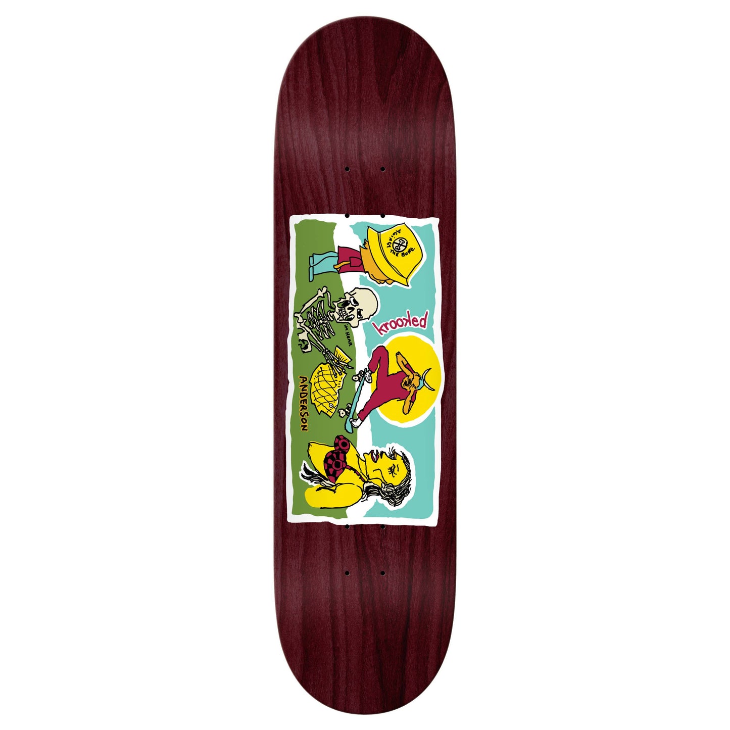 Krooked Mike Anderson Bone Deck - 8.38