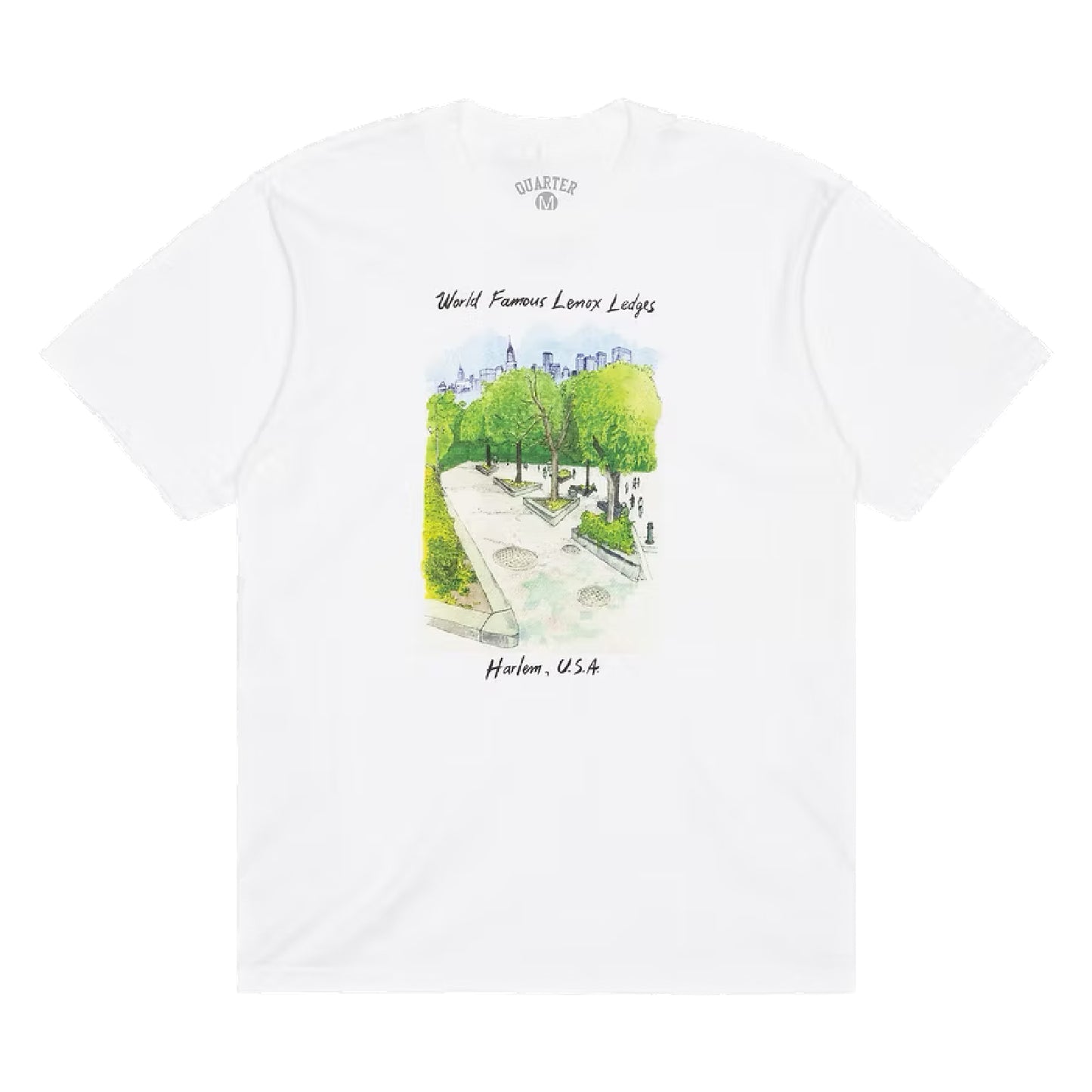 Quartersnacks Lenox Tee - White