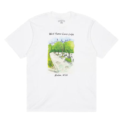 Quartersnacks Lenox Tee - White