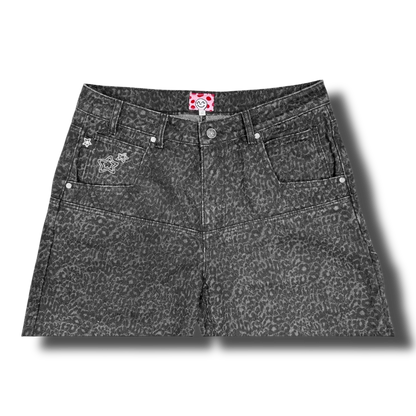 Star Team Drop Shorts - Leopard