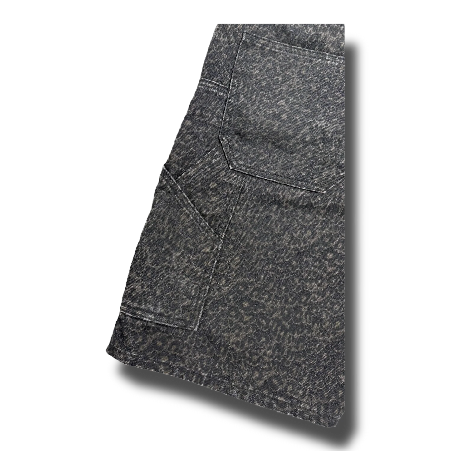 Star Team Drop Shorts - Leopard