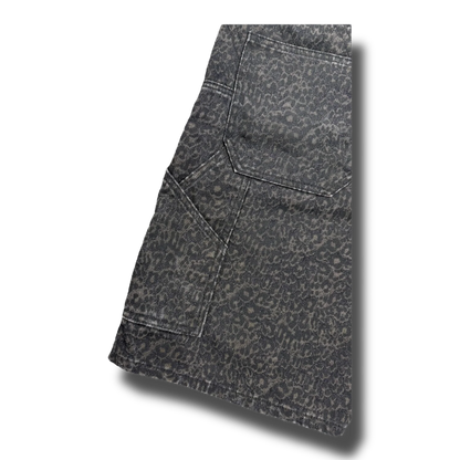 Star Team Drop Shorts - Leopard