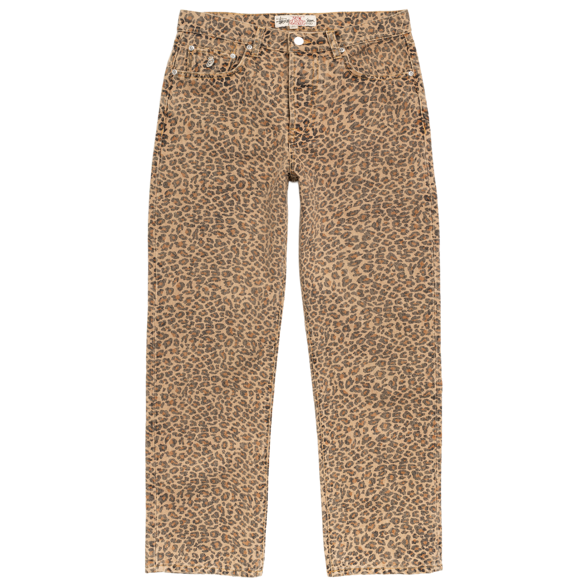 Stussy New Classic Jeans - Leopard