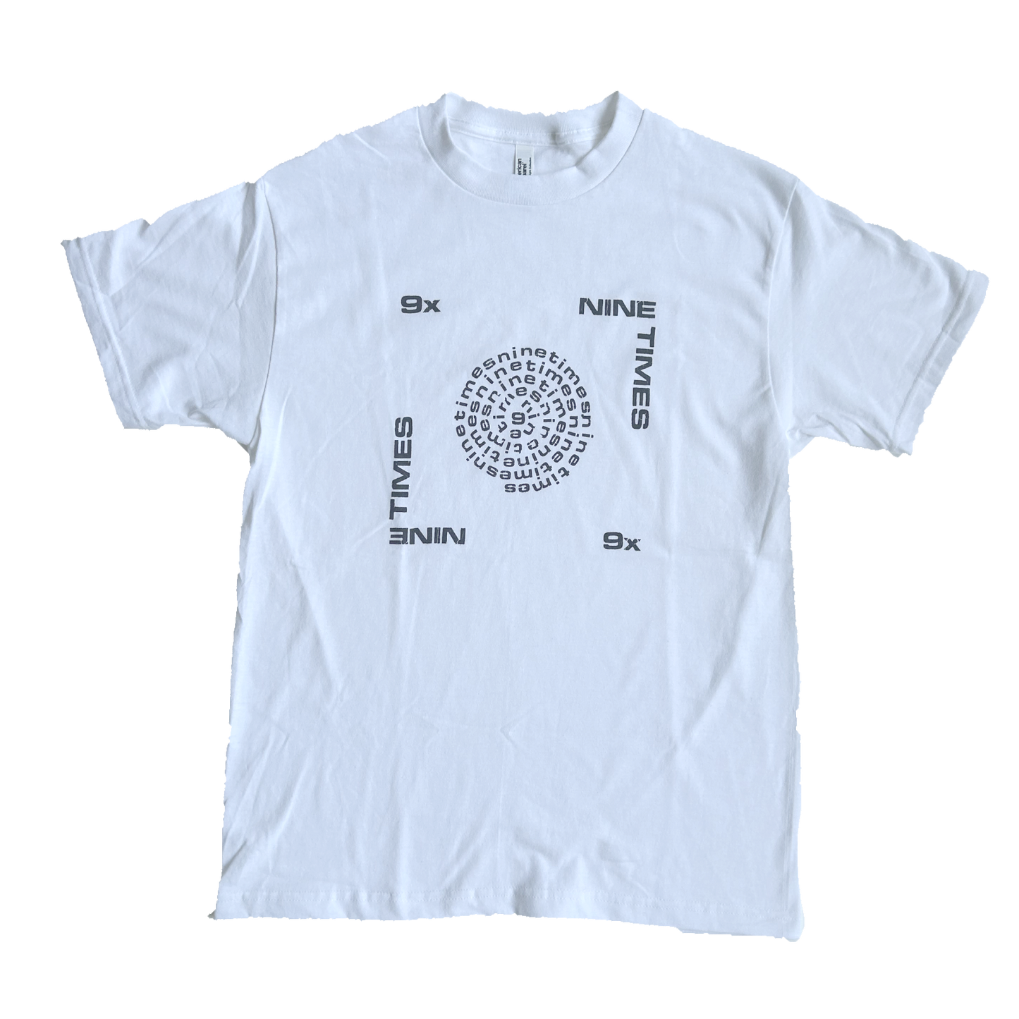 Ninetimes Letraset Tee - White