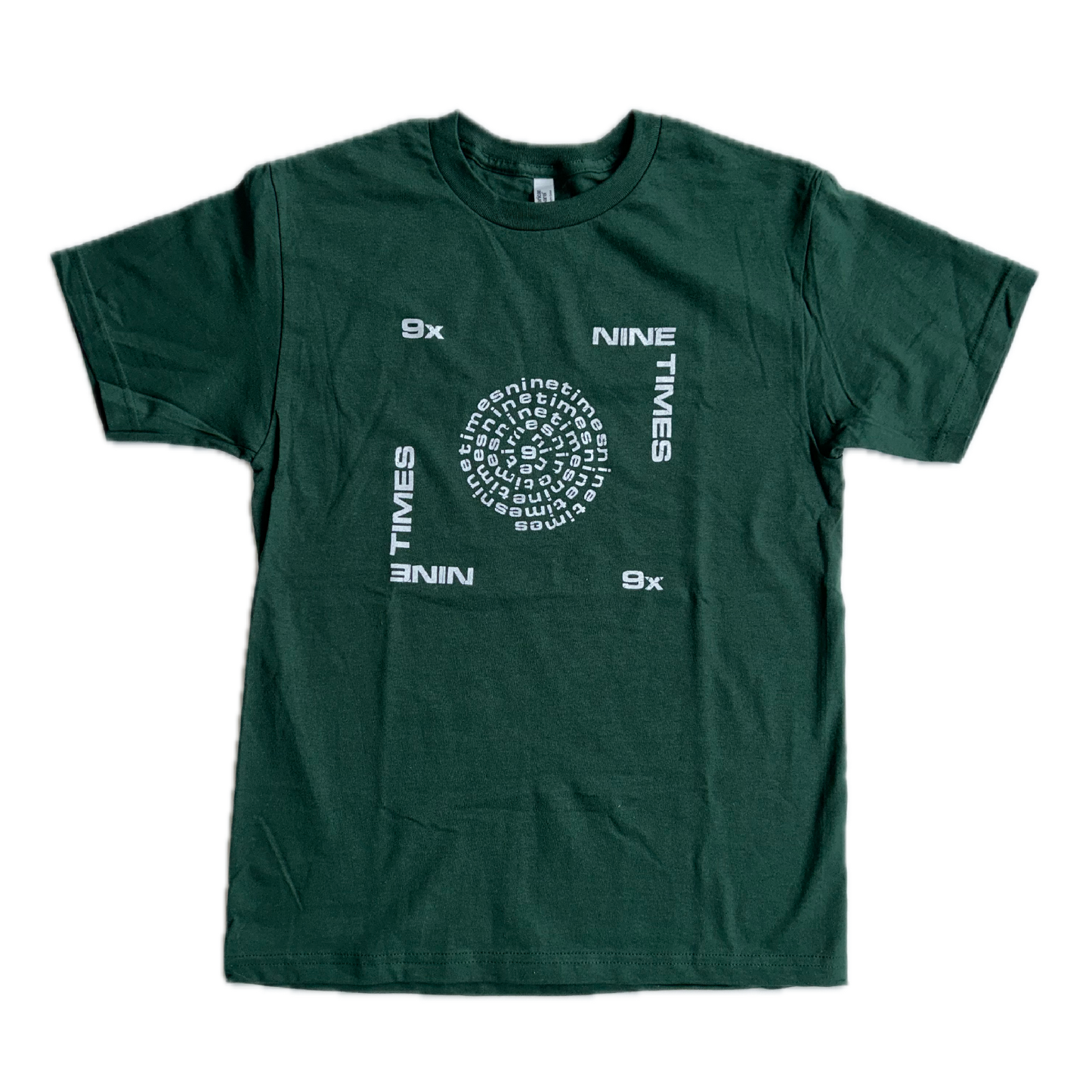 Ninetimes Letraset Tee - Forest