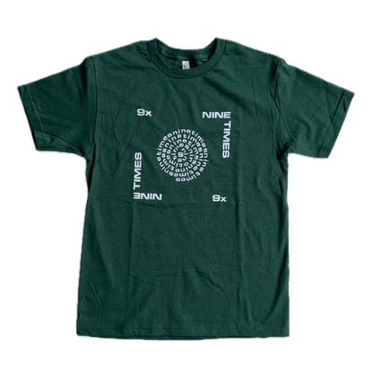 Ninetimes Letraset Tee - Forest