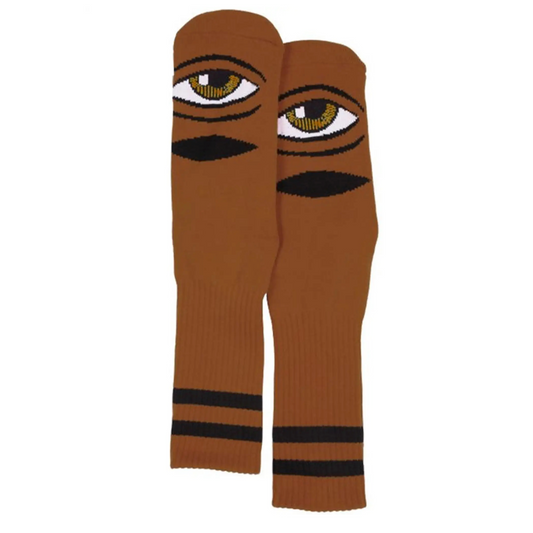 Toy Machine Sect Eye Socks - Chocolate