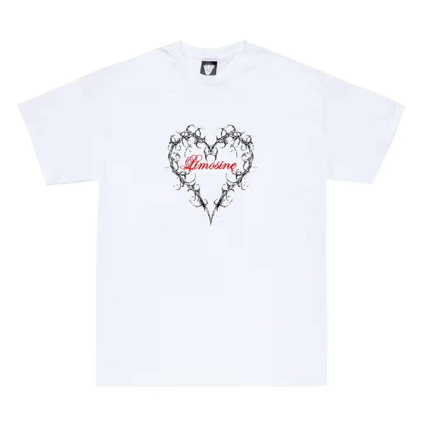 Limosine Heart Tee - White