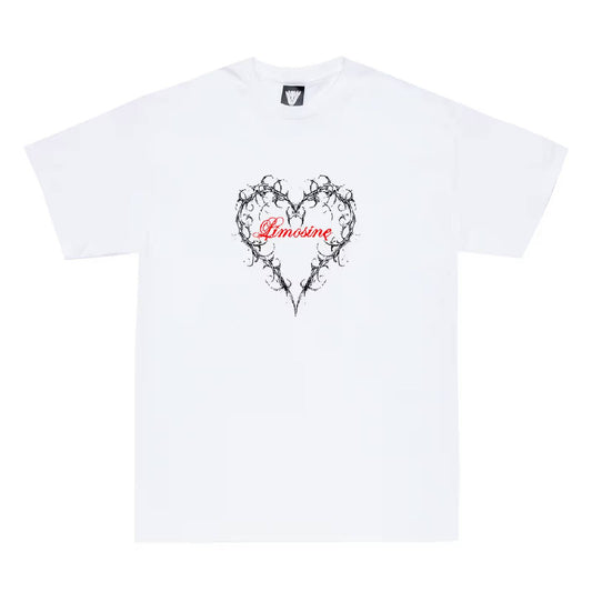 Limosine Heart Tee - White