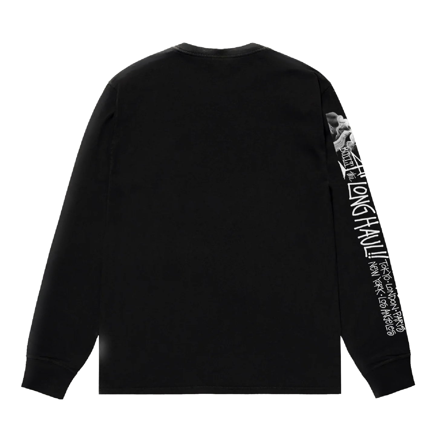 Stussy Long Haul Longsleeve Tee - Black