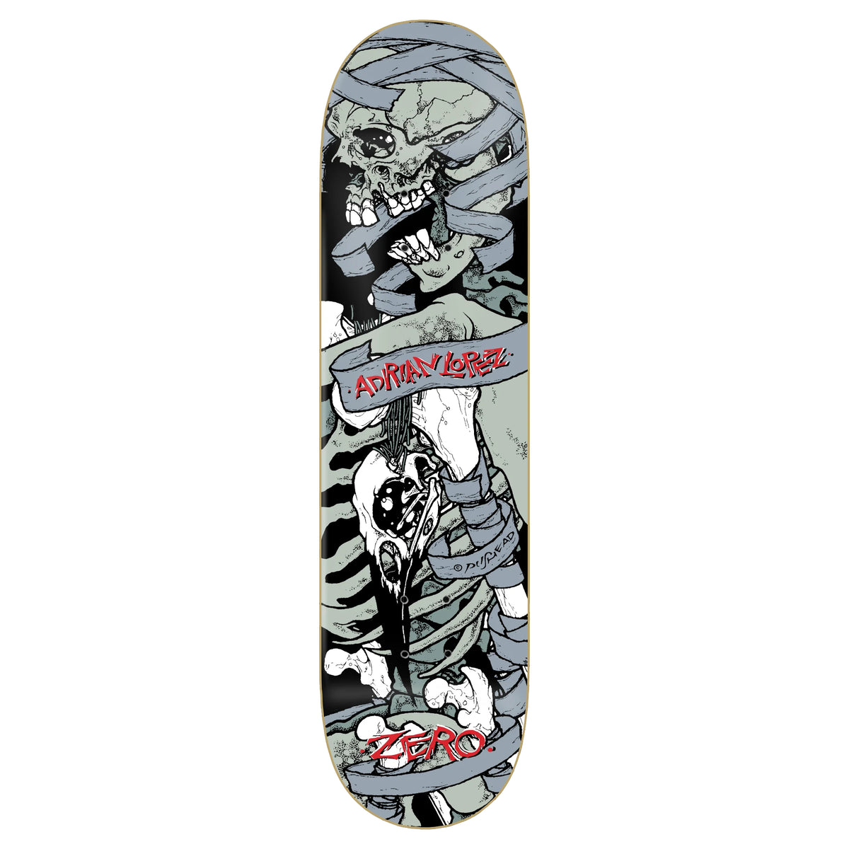 Zero Lopez Pushead 30 Year Reissue Deck - 8.25