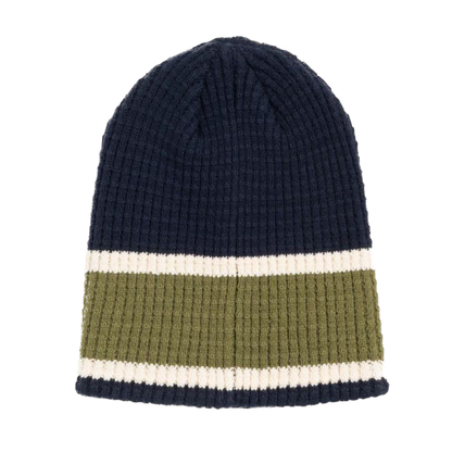 Stussy Varsity S Stripe Skullcap Beanie - Navy