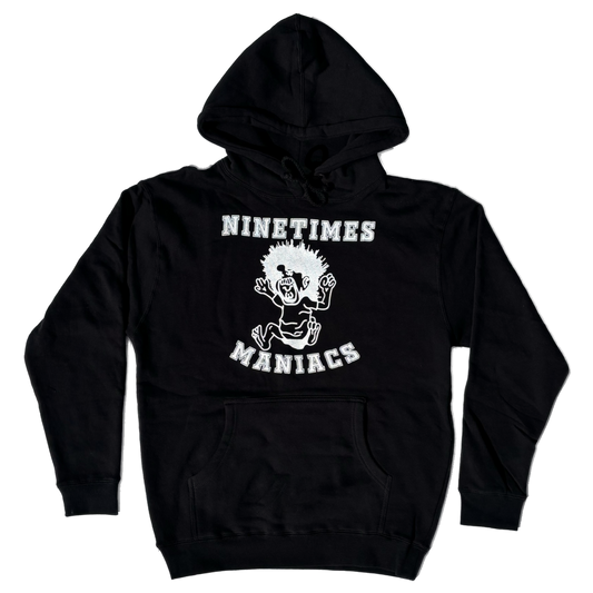 Ninetimes Maniacs Hoodie - Black/White