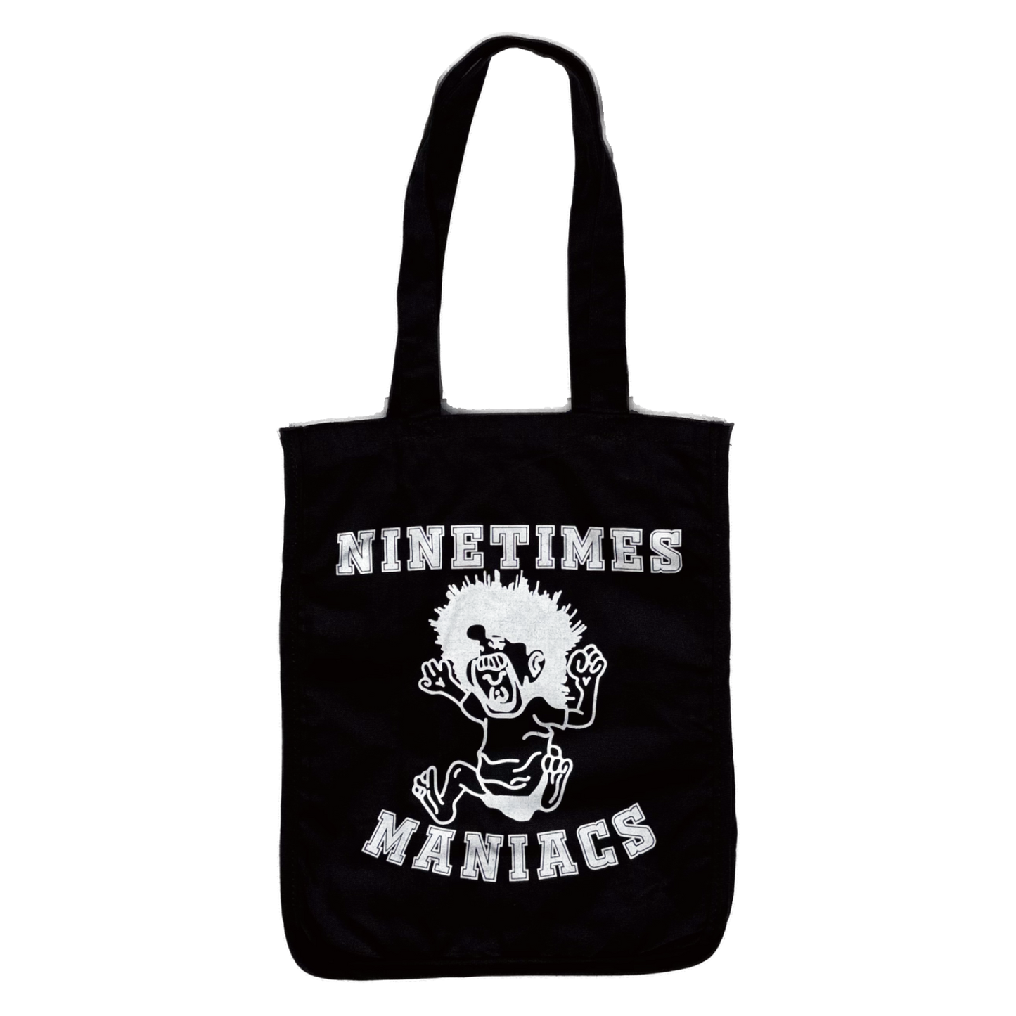 Ninetimes Maniacs Tote - Black/White