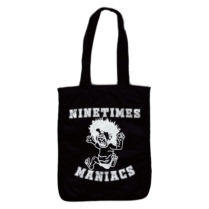 Ninetimes Maniacs Tote - Black/White