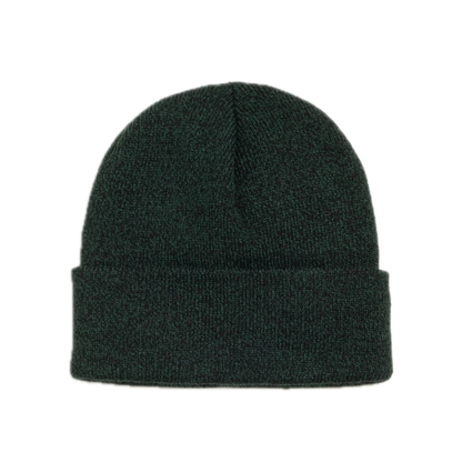 Stussy Stock Cuff Beanie - Marled Hunter Green