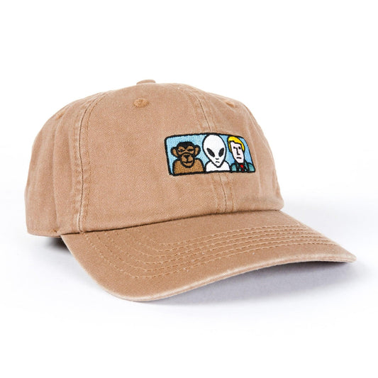 Alien Workshop Missing Link Twill Cap - Brown