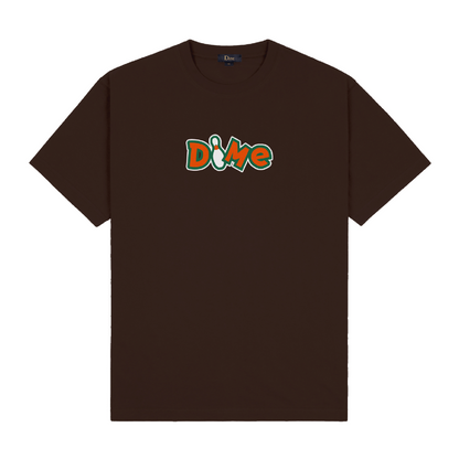 Dime Munson Tee - Deep Brown