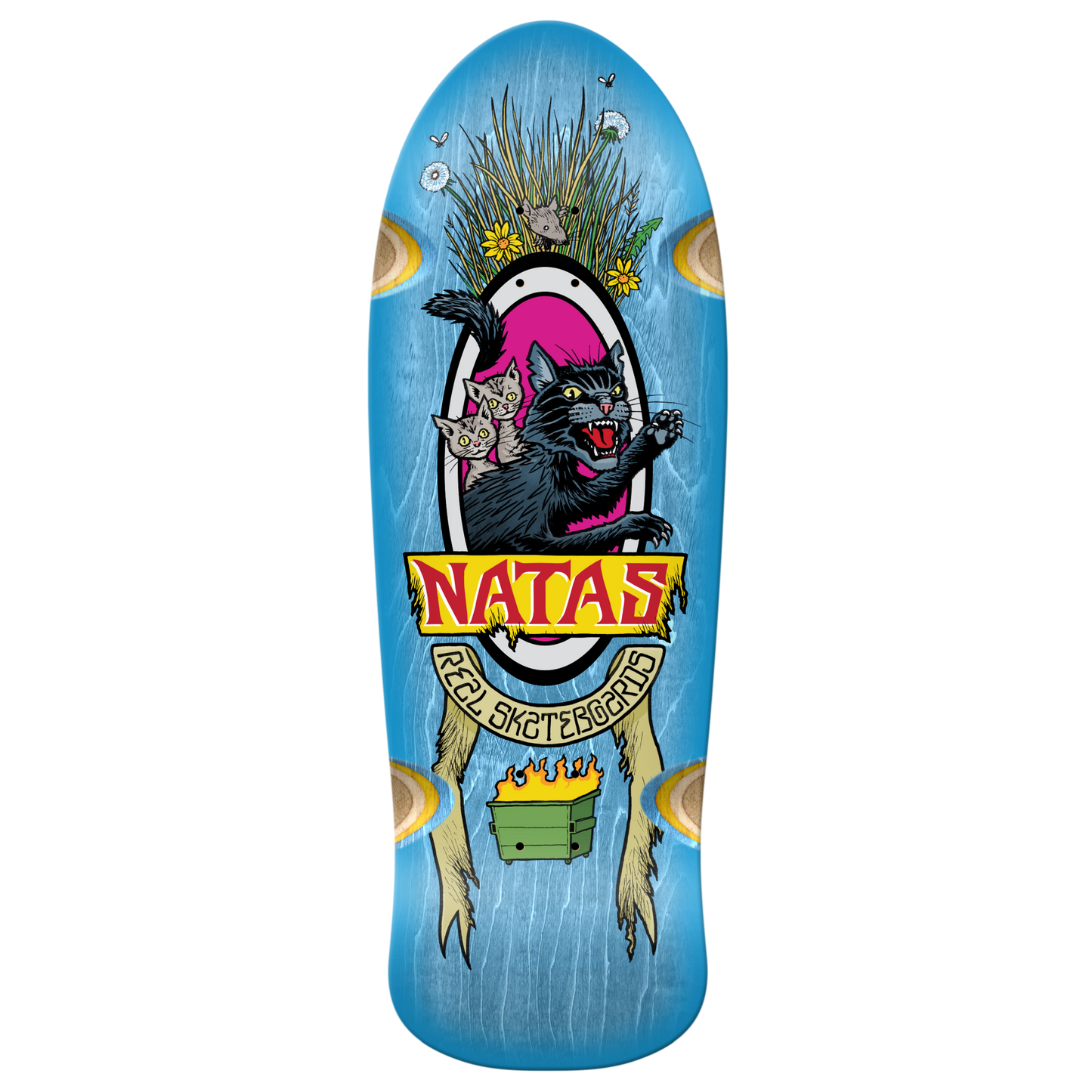 Real Natas Guest Skate Shop Day Exclusive Panther Wheel Well Deck - 10.8