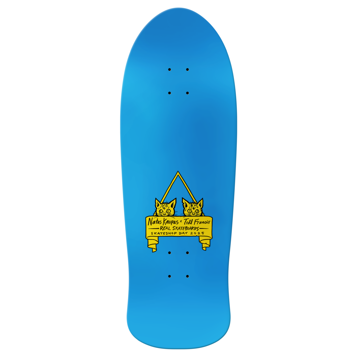 Real Natas Guest Skate Shop Day Exclusive Panther Wheel Well Deck - 10.8